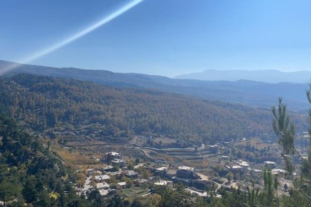 View from above the Azr forest