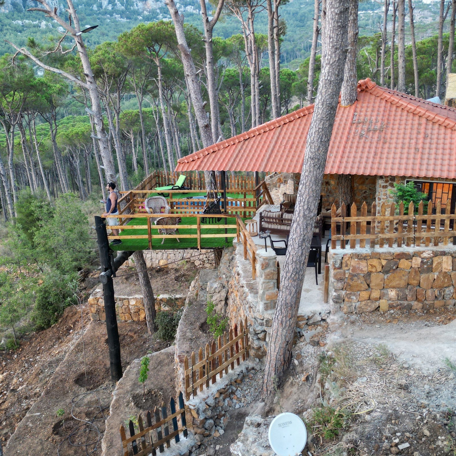 Stone Cabin in a Pine Forest – El Mtein, Matn