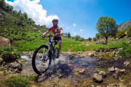 Mountain biking Akoura